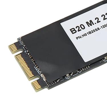 Imagem de Unidades de Estado Sólido M.2, 500 MB/S M.2 2280 SATA SSD, SATA III 6 Gb/s Disco Rígido de Estado Sólido Tudo Em um Computador SSD Dedicado, 3D TLC NAND, B M Key SSD (120 GB)