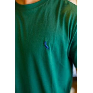 Imagem de Camiseta Reserva Masculina Careca Verde Escuro