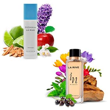Imagem de Kit 2 Perfumes Feminino La Rive Donna + In Woman Edp 90 ml