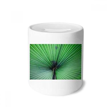 Imagem de DIYthinker Fotografia imagem de folhas frescas caixa de dinheiro caixa de cerâmica porta-moedas presente de cofrinho