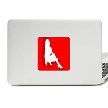 Imagem de Sapato de salto alto feminino decalque vinil paster laptop adesivo decoração PC