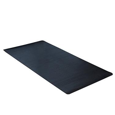 Imagem de ClimaTex 9G-018-36C-6, 91 cm x 15 cm Tapete raspador de borracha para ambientes internos e externos, x 15 cm, preto
