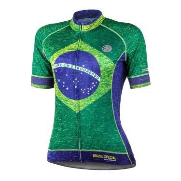 Imagem de Camisa Mc Brasil Special Fem P Mauro Ribeiro Sports Verde
