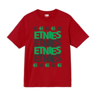 Imagem de Camiseta Streetwear Etnies - Stacked-Unissex