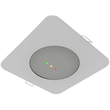 Imagem de Suporte de Teto para Google Home | Design Minimalista Quadrado | Branco