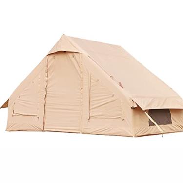 Imagem de Barraca inflável para acampamento de 4 a 6 pessoas, barraca instantânea de grande espaço sem poste, barraca de camping glamping ao ar livre, barraca de acampamento para família, montanhismo small gift