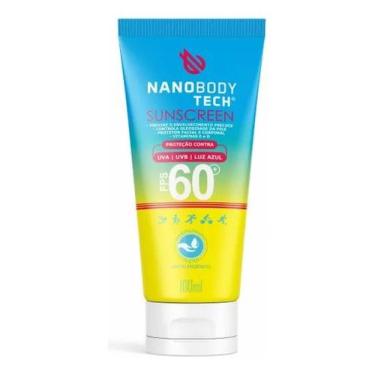 Imagem de Protetor Solar 60 Fps Sunscreen Skincare Hidratante Uva Uvb - Nanobody