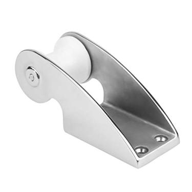 Imagem de Rolo de âncora de arco de aço inoxidável 316, suporte de âncora de arco de guincho articulado, rolo de arco de âncora fixo para serviço pesado para ancoragem de iate marítimo