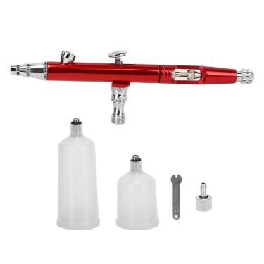 Imagem de QANYEGN Pistolas De Pintura, Regulador De Ar, Pistolas De Pintura Automotiva, Adequadas Para Móveis, Armários, Cercas(Vermelho)
