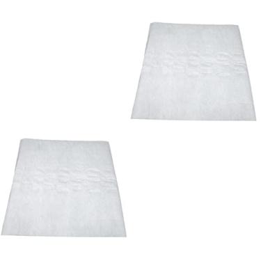 Imagem de UKCOCO 2 Folhas De Condicionador De Parede Unidade De Janela Filtros De Saída Filtros De Ar Condicionado Aberturas De Ventilação De Parede Branco