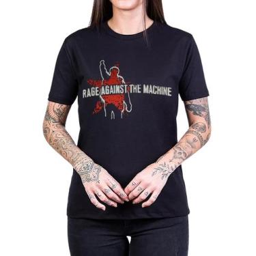 Imagem de Camiseta Rage Against The Machine - Unissex 100% Algodão - Bandalheira