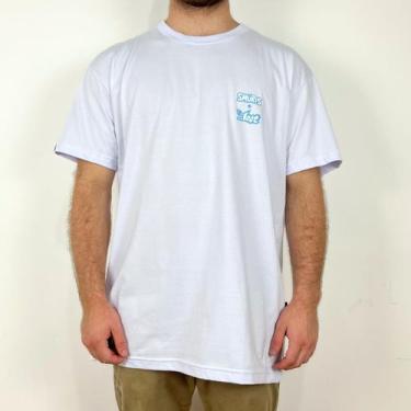 Imagem de Camiseta Lost Box Fit The Smurfs Are Lost Branco - Masculina