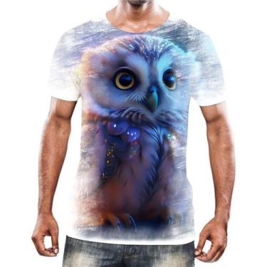 Imagem de Camiseta Camisa Animais Corujas Misticas Aves Noturnas Hd 15 - Enjoy S