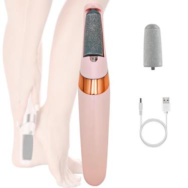 Imagem de Lixa Lixador de Pé Elétrico Removedor de Calos Para os Pés Portátil Recarregável Lixa Esfoliador Pedicure DISTRIBUIÇÃO EXCLUSIVA KRORE