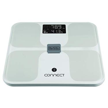 Imagem de BLACK+DECKER Balança Corporal Digital, com Conexão Bluetooth ao App, Função Bioimpedância, à Pilha, Modelo BK75