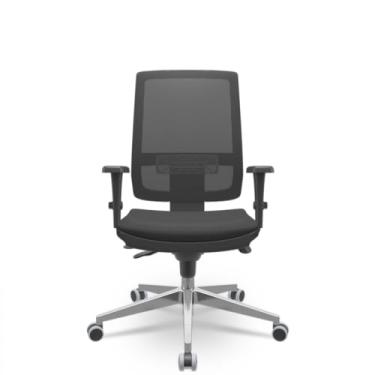 Imagem de Brizza Tela Slider Autocompensador 3D Sem Apoio Base em Aluminio Design Plaxmetal NR-17 Ergonômica (Aero Preto)