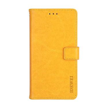 Imagem de Capa para Xiaomi Redmi Note 5 Pro, capa flip de couro PU para Xiaomi Redmi Note 5 Pro, capa de proteção de telefone estilo empresarial, capa com [slots de dinheiro e cartão]