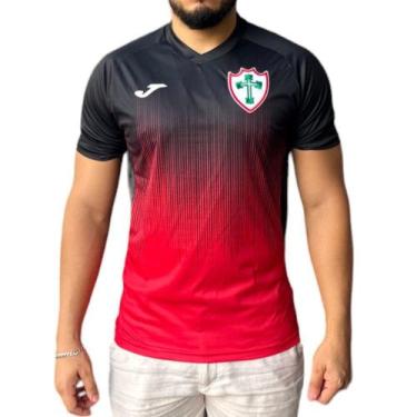 Imagem de Camisa Portuguesa Goleiro I Joma 2024 Preta/Vermelha
