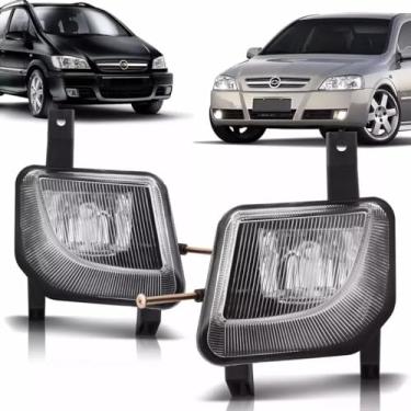 Imagem de Par Farol De Milha Astra Zafira 2003 2004 2005 2006 2007 2008 2009 2010 2011 2012