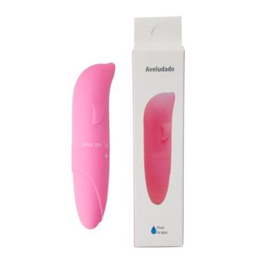 Imagem de VIBRADOR GOLFINHO AVELUDADO PONTO G – ROSA
