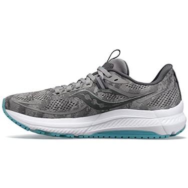 Imagem de Saucony Tênis de corrida feminino Omni 21, Liga/Rainfa, 8