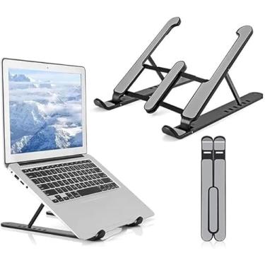 Imagem de Suporte Multifuncional para Celular Notebook de Mesa Universal Ergonômico Ajustável