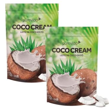 Imagem de Kit 2X: Coco Cream Leite de Coco Vegano Puravida 250g