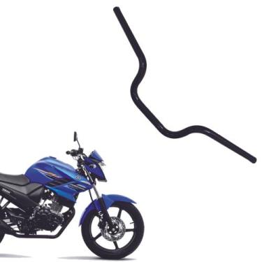 Imagem de Guidão Fazer 150 2014/2023 Com Bucha Para Fixação (preto) - AWA