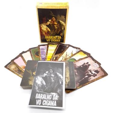 Imagem de Baralho Tarô da Vovó Cigana 36 Cartas com Manual - Flash