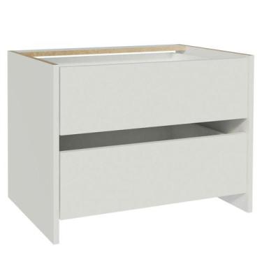 Imagem de Kit 2 Gavetas para Guarda-Roupa Denver, Mônaco e Lyon - Madesa, Branco