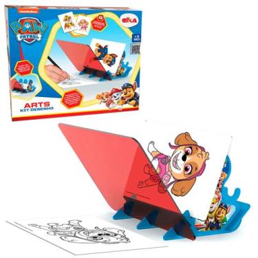 Imagem de Arts Kit Conjunto Desenho Patrulha Canina Brinquedo Original - Elka Br