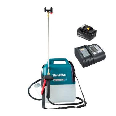 Imagem de Pulverizador Lateral 5 Litros Bateria 3Ah Bateria e Carregador 18V DUS
