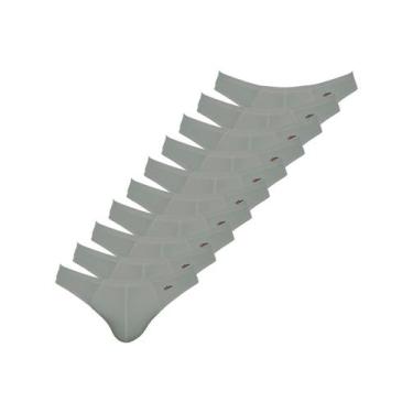 Imagem de Kit com 10 Cuecas Slip Zorba 772, Chumbo, G