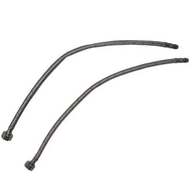 Imagem de Engate Rabicho Monocomando Par Mangueira Agua Quente Fria Flexivel Mis