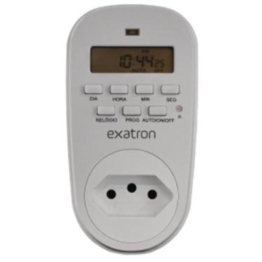 Imagem de Timer Temporizador Digital Tomada 127v 220v Bivolt - EXATRON, TIMER TE