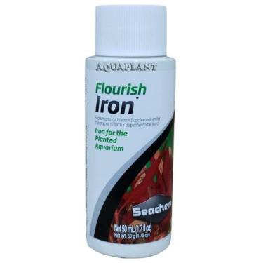 Imagem de Seachem Flourish Iron 50ml Ferro Para Aquário Plantado