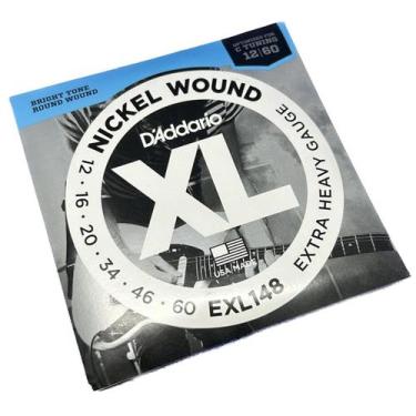 Imagem de Encordoamento Para Guitarra Tensão 012 D'Addario XL Nickel Wound EXL14
