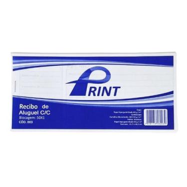 Imagem de Recibo de aluguel c/canhoto pacheco