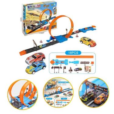 Imagem de Pista De Carrinho Infantil Looping Top Speed Tipo Hotwheels - Arca dis