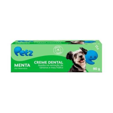 Imagem de Creme Dental Petz Menta para Cães e Gatos 90g