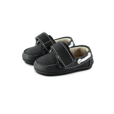 Imagem de Sapatinho Batizado Bebe Infantil Menino Mocassim 14 ao 20 - Seven Bras