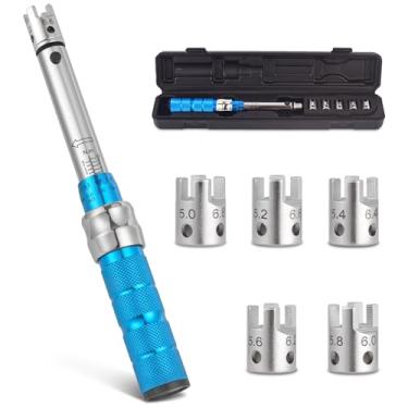 Imagem de COTOUXKER Chave de torque de raio, conjunto de chaves de torque de 2-10 NM para motocicleta e raio de bicicleta