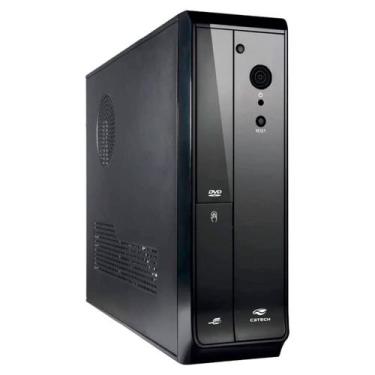Imagem de Gabinete Slim C3Tech Dt-110Bk, Fonte 200W, Micro Atx, Preto