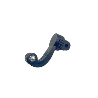 Imagem de HYCZAAE Suporte vertical de 360 graus para GoPro 12/11/10/9/8/7/6/5 preto