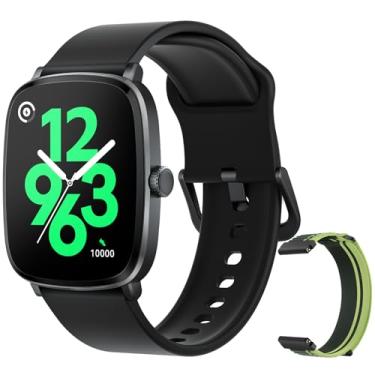 Imagem de HAYLOU RS5 Smartwatch,2.01"AMOLED Display Bluetooth Telefone Chamada Relógio Inteligente para Homens e Mulheres,Duas Alças,Assistente de Voz,IP68