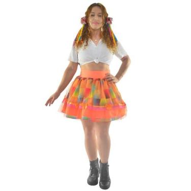 Imagem de Saia Junina Adulta Quadrilha Festa Caipira - Várias Cores - Moderna Me