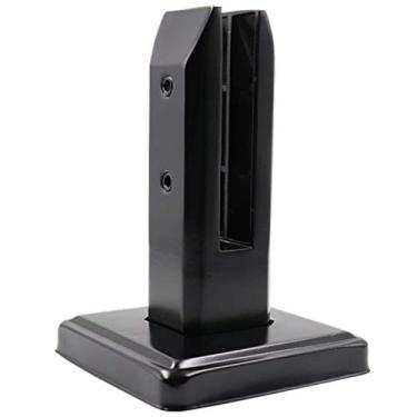 Imagem de LukLoy 1 peça de aço inoxidável 304 torneiras de vidro quadrado cerca de piscina braçadeira de torneira escadas de jardim doméstico balaustrada trilhos de varanda braçadeira de piso de vidro (1 peça