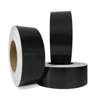 Imagem de Fita Adesiva Refletiva Decorativa Reflete Luz Preto - DM