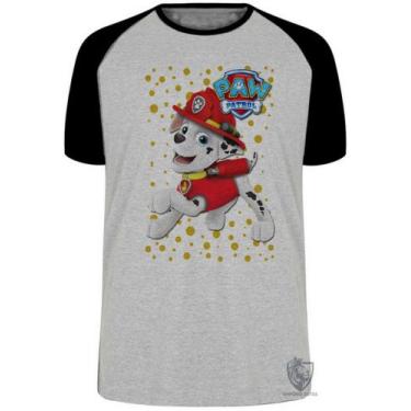 Imagem de Camiseta  Patrulha Canina Marshall Blusa Plus Size extra grande adulto