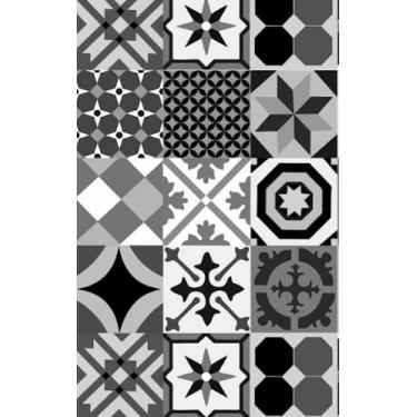 Imagem de Papel de Parede Adesivo  para Banheiro Cozinha Azulejo Português AZ 23